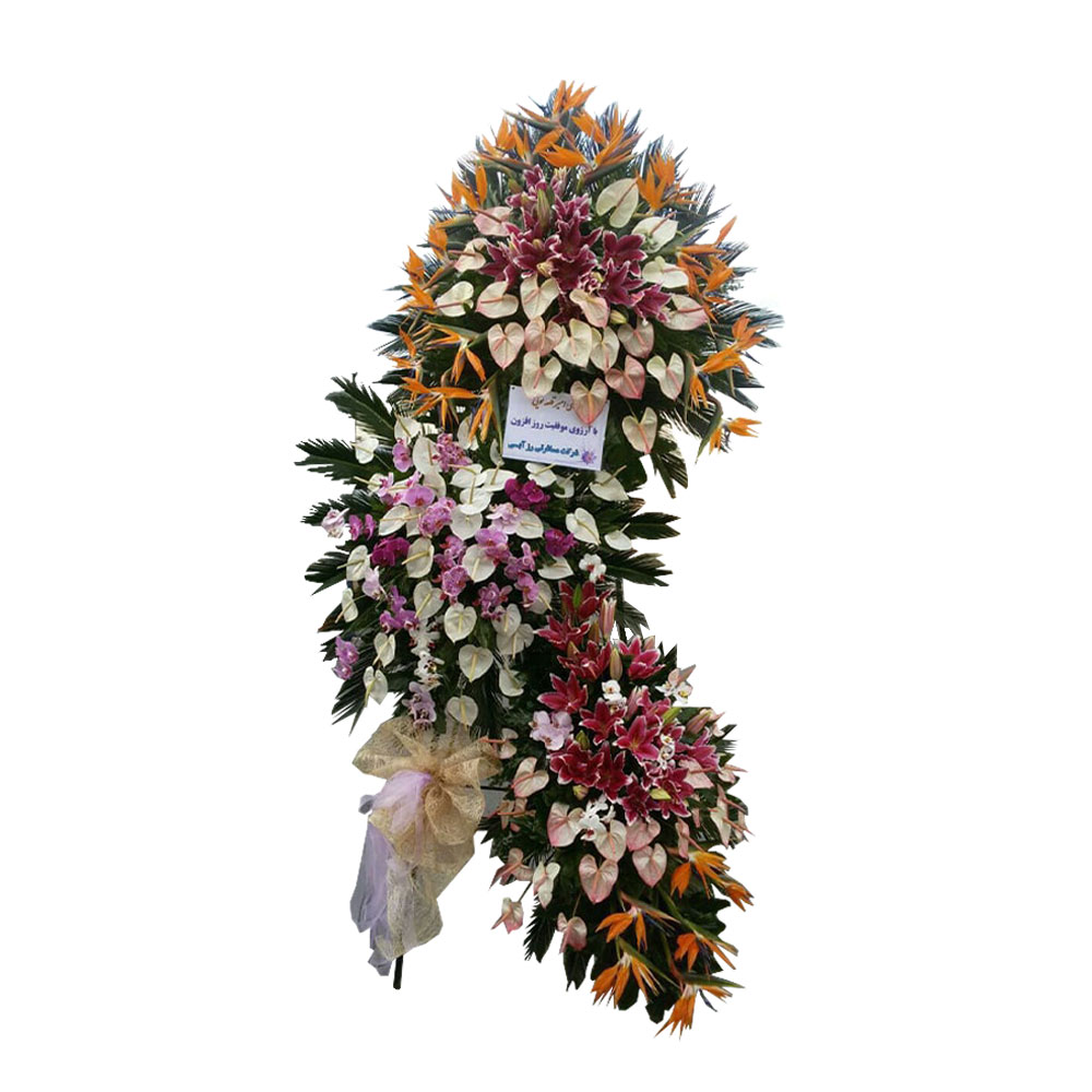 تاج گل افتتاحیه کد 214
