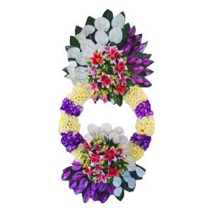 تاج گل افتتاحیه درباری کد 222