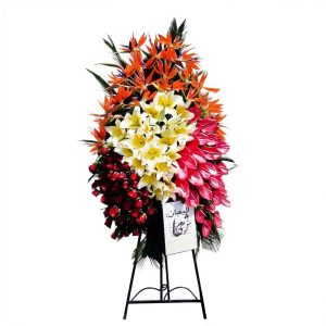 تاج گل نمایشگاهی کد 303