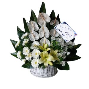 funeral-flower-basket-601