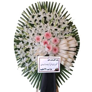 تاج گل ترحیم کد 114