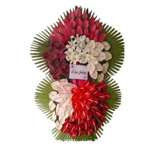 تاج گل عروسی کد 401